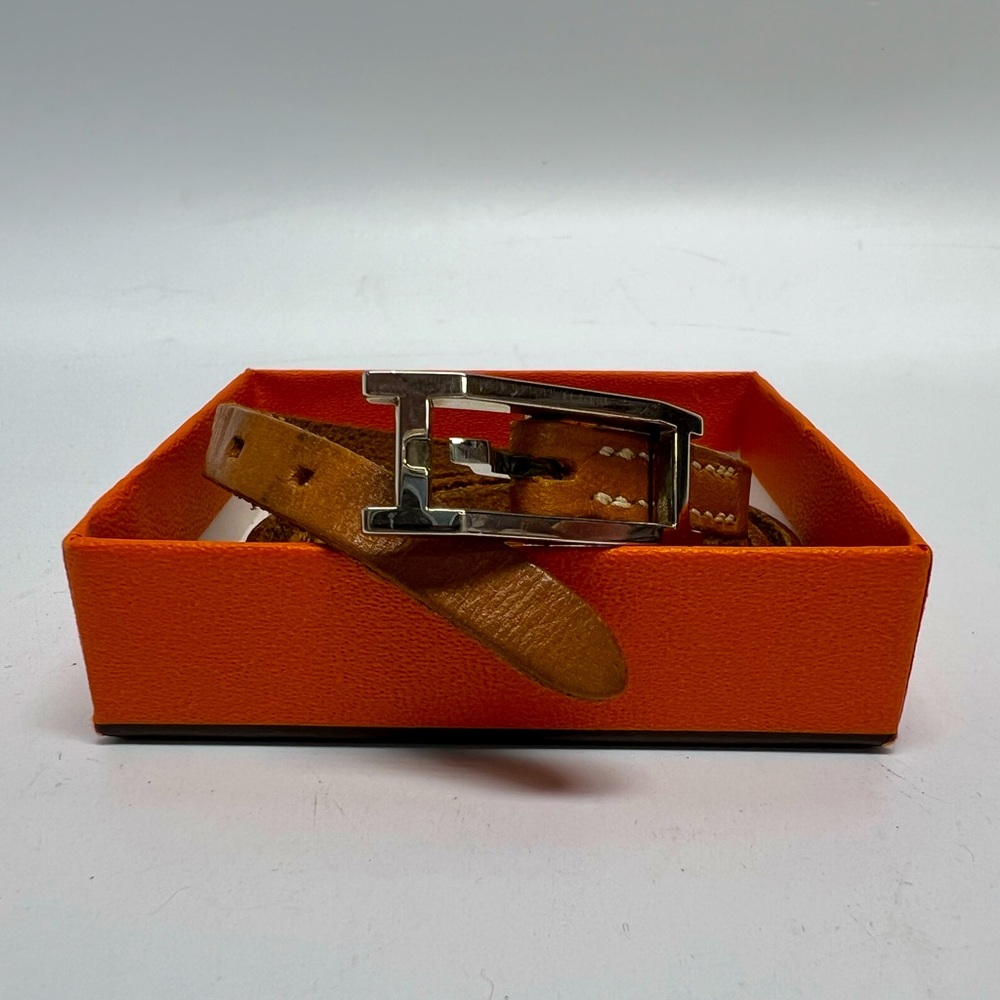 Hermes API Leather Bracelet